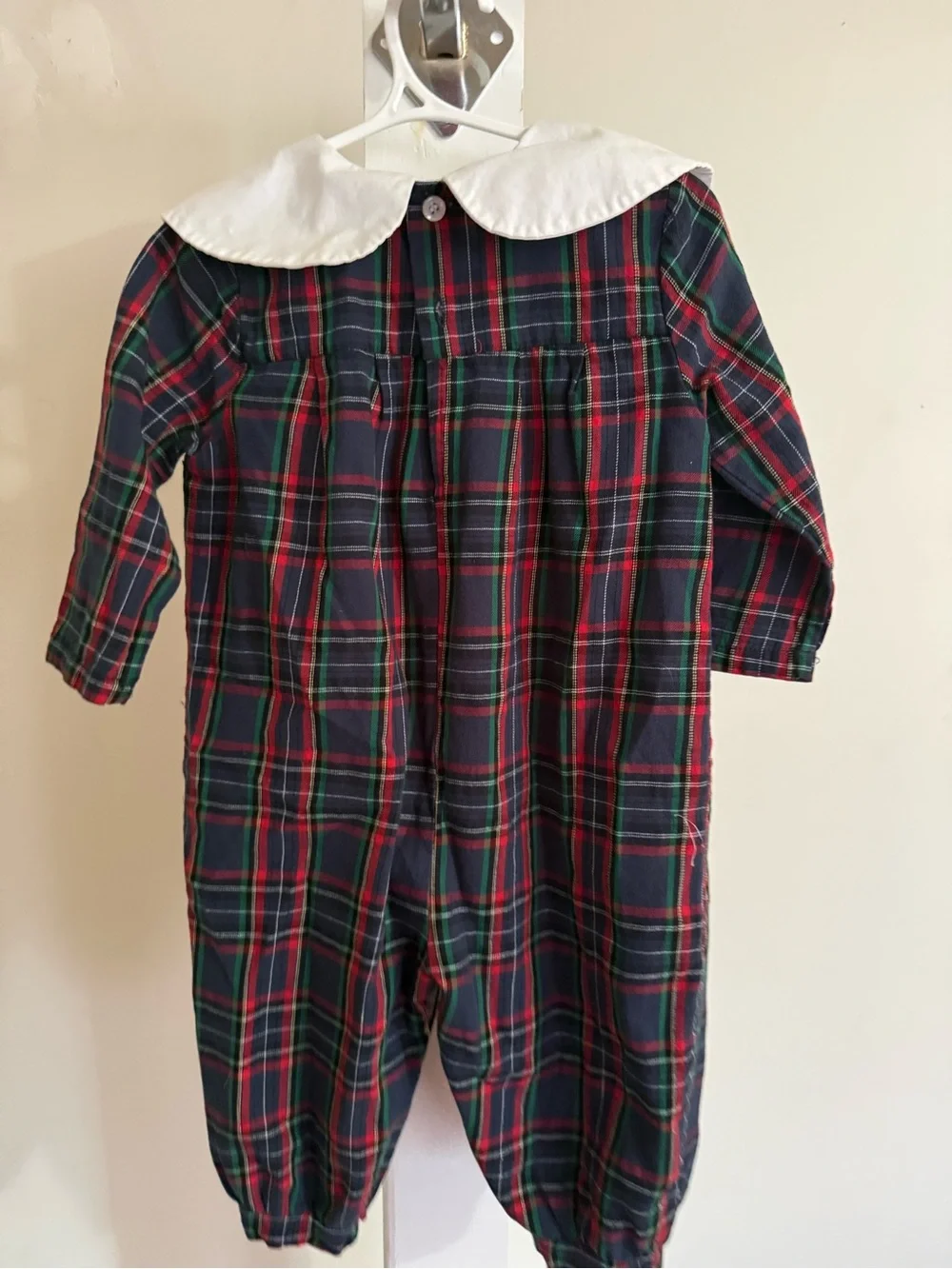Cecil and Lou Smocked Bubble Romper